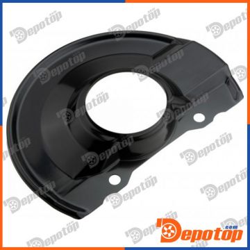 Déflecteur, disque de frein avant gauche pour MITSUBISHI | HTO-MS-002, 4605A009